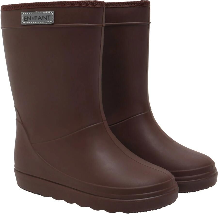 ENFANT Meisjes Laarzen Thermo Boots Solid Bruin - Foto 2