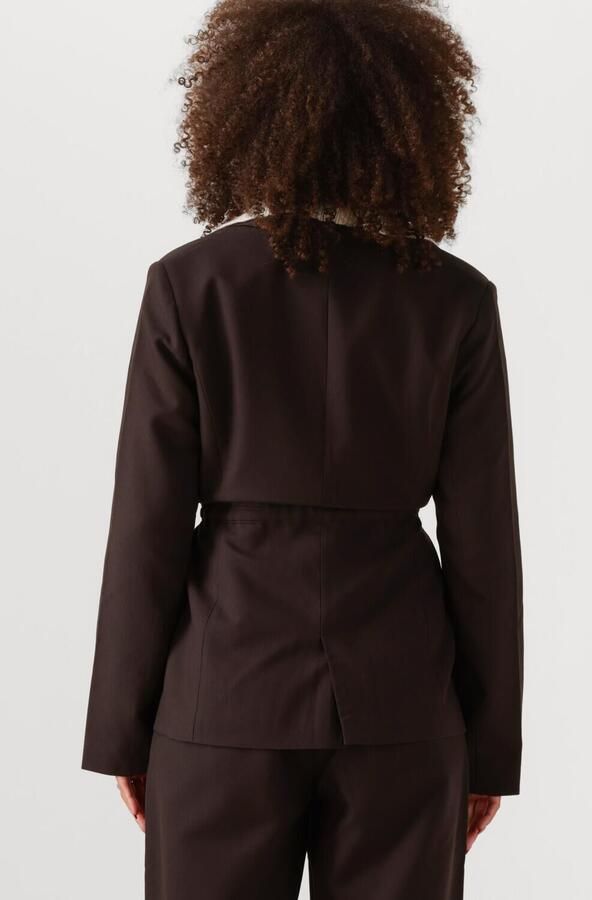ENVII Dames Blazers Enaustion Blazer 6797 Bruin - Foto 3