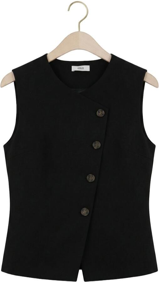 ENVII Dames Blazers Enmathilde Sl Vest 6797 Zwart - Foto 4