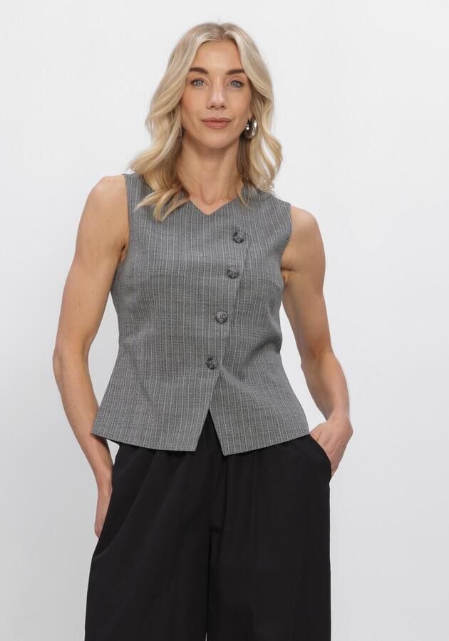 ENVII Dames Blazers Enmathilde Sl Vest 7333 Grijs