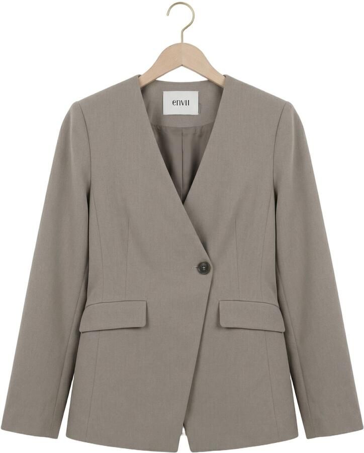 ENVII Dames Blazers Enraye Blazer 7092 Taupe - Foto 2