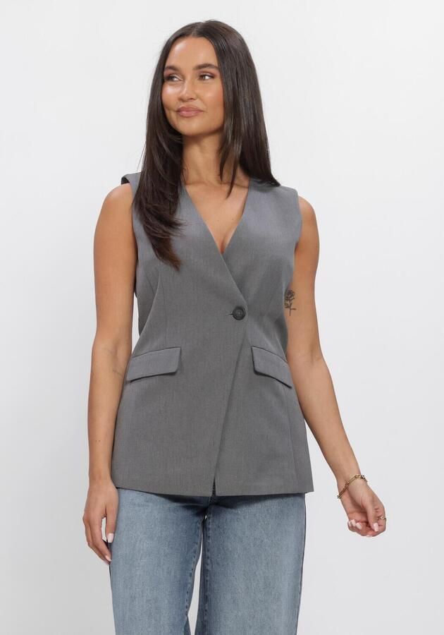 ENVII Dames Blazers Enraye Vest 7092 Grijs
