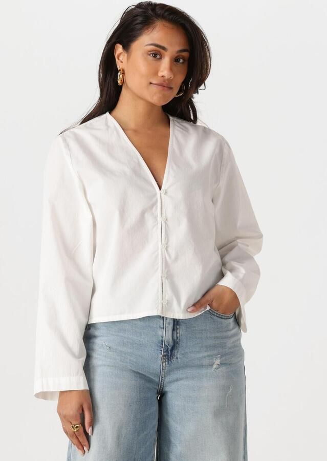 ENVII Dames Blouses Enbail Ls Shirt 7119 Wit - Foto 4