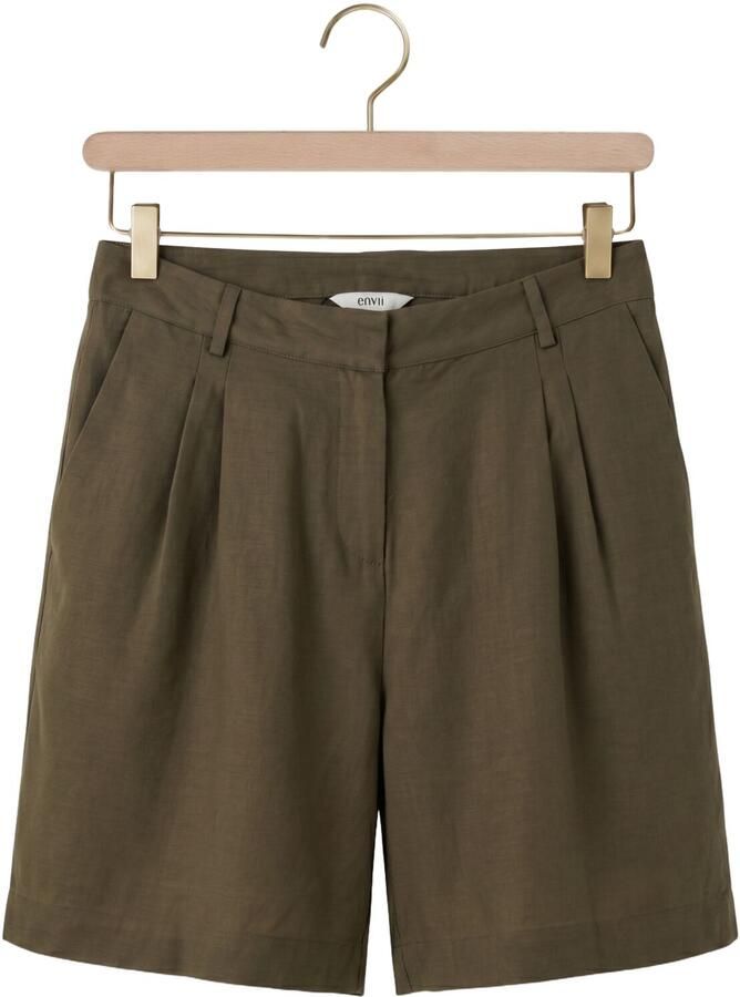 ENVII Dames Broeken Endara Shorts 7413 Khaki - Foto 2