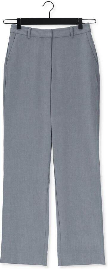 Envii Grijze High Waisted Basic Broek Gray Dames - Foto 3