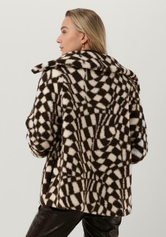 ENVII Dames Jassen Enfair Jacket Aop 6769 Grijs - Foto 3