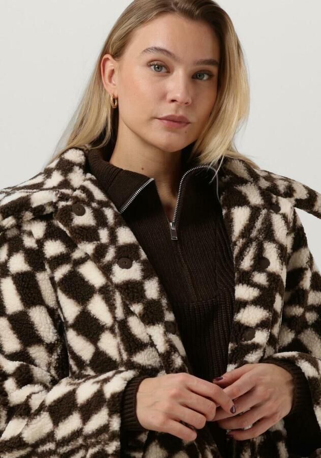 ENVII Dames Jassen Enfair Jacket Aop 6769 Grijs - Foto 2