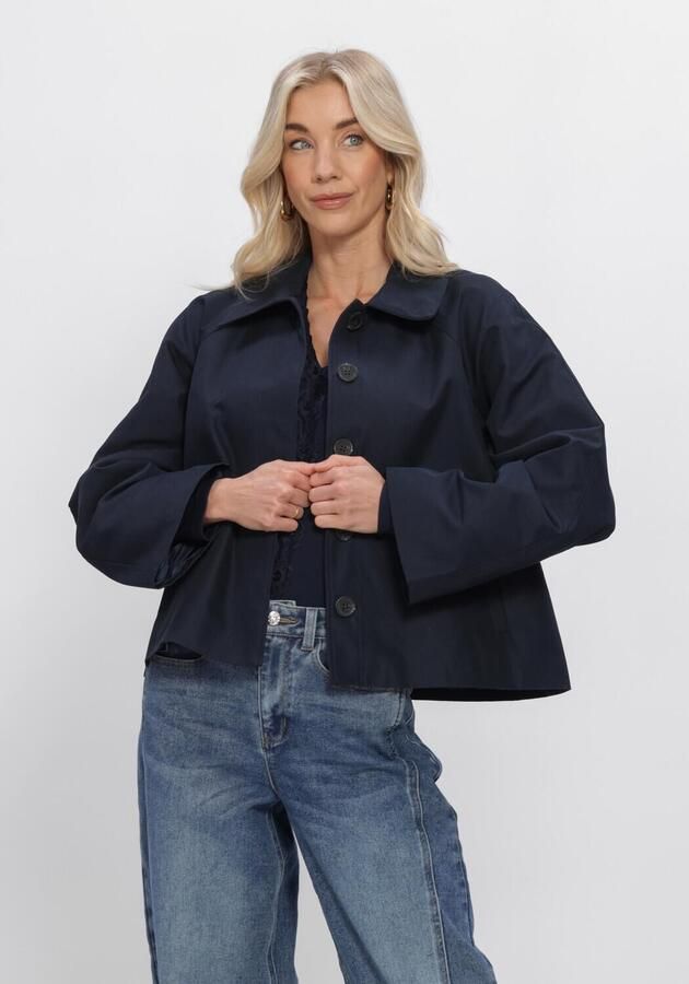 ENVII Dames Jassen Enseneca Short Jacket 6988 Donkerblauw