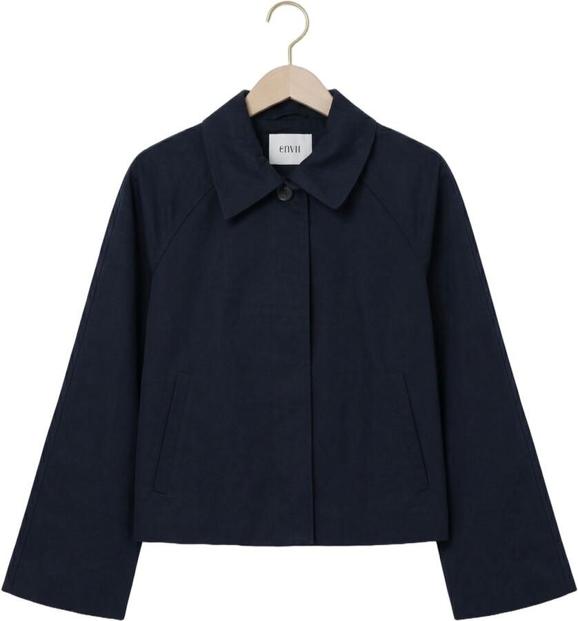 ENVII Dames Jassen Enseneca Short Jacket 6988 Donkerblauw - Foto 2