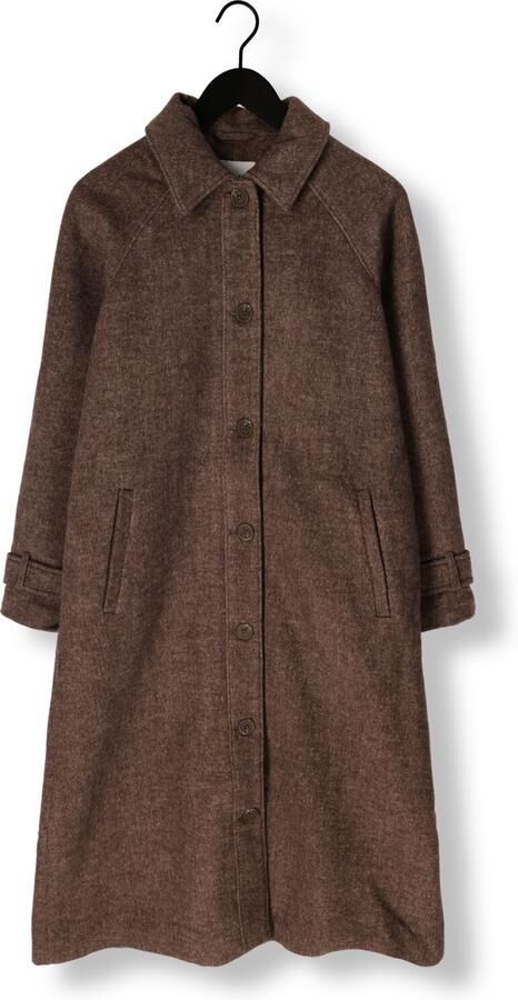 ENVII Dames Jassen Enseneca Wool Jacket 7276 Bruin - Foto 3