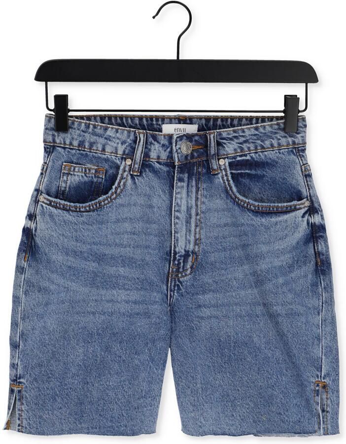 ENVII Dames Jeans Enbiloba Shorts 6863 Blauw