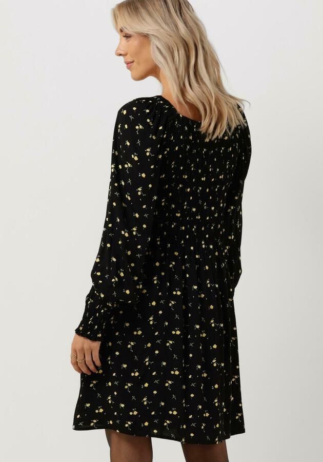 ENVII Dames Jurken Enerica Ls Dress Aop 6696 Zwart - Foto 1