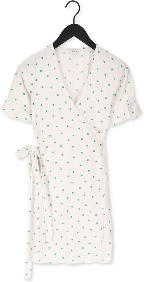 ENVII Dames Jurken Enivory Ss Short Dress 6891 Gebroken Wit - Foto 3