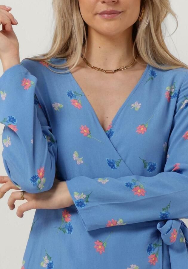 ENVII Dames Jurken Enlime Ls Vn Dress Blauw - Foto 2