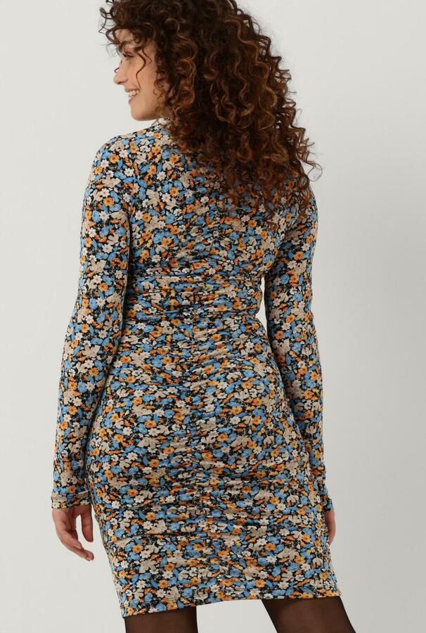 ENVII Dames Jurken Enmacro Ls Dress Aop 6921 Grijs - Foto 2