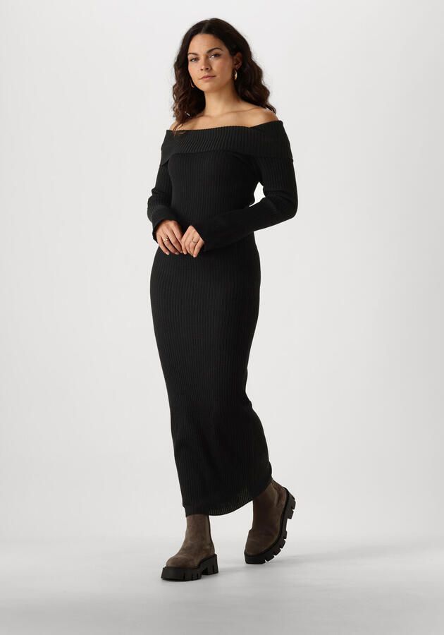 ENVII Dames Jurken Entopo O-s Ls Dress 5253 Zwart - Foto 4