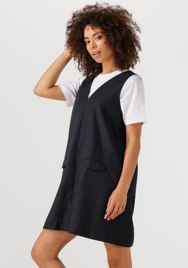 ENVII Dames Jurken Enwood Pocket Dress 7269 Donkerblauw - Foto 4