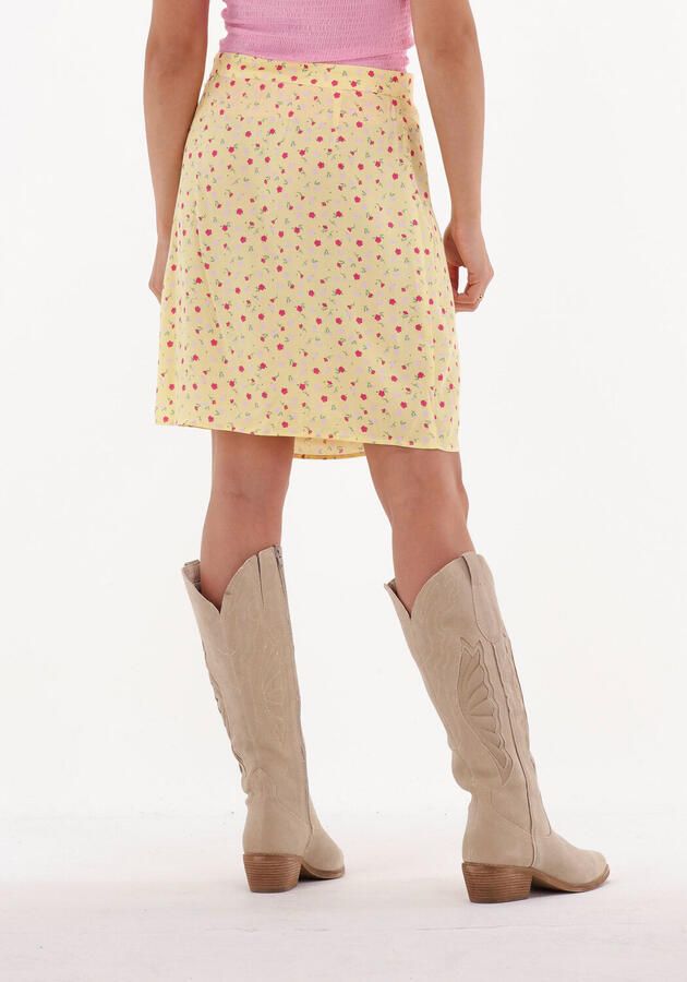 ENVII Dames Rokken Enmallow Short Skirt Aop 6891 Geel - Foto 2