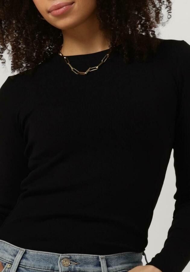 ENVII Dames Tops & T-shirts Enally Ls O-n Tee 5314 Zwart - Foto 3