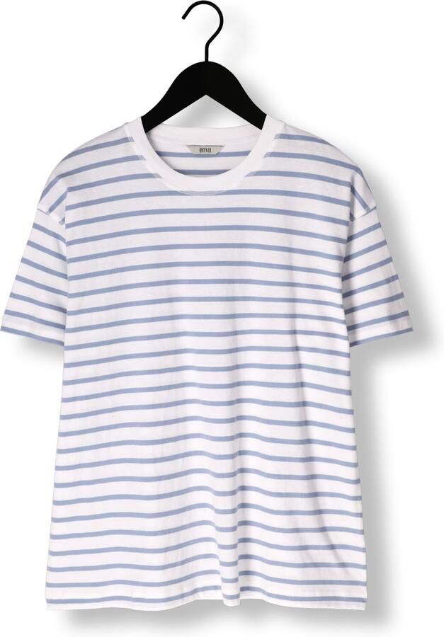 ENVII Dames Tops & T-shirts Enkulla Ss Stripe 5310 Multi - Foto 2