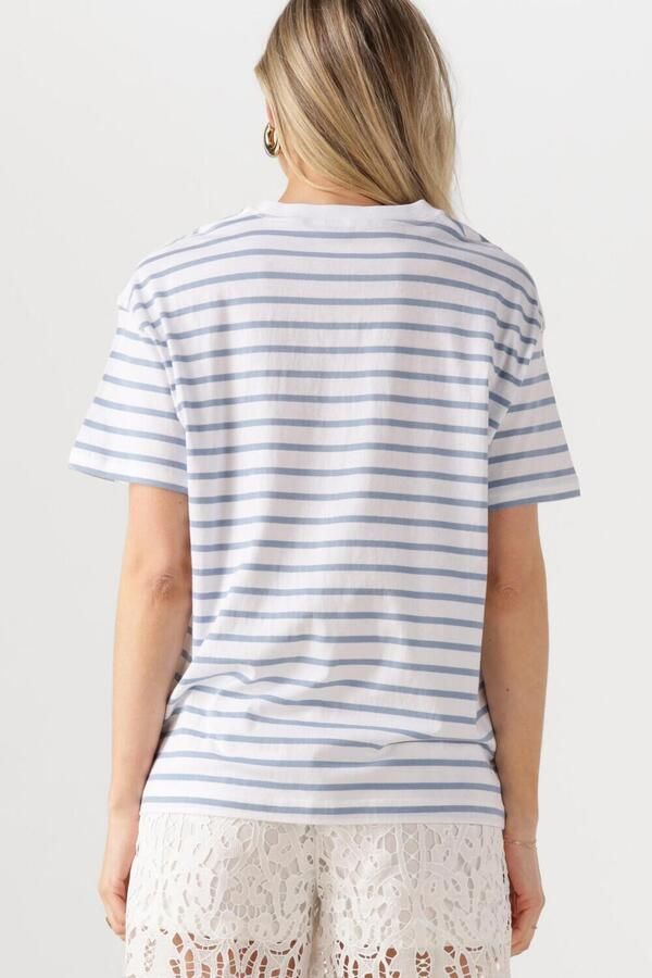 ENVII Dames Tops & T-shirts Enkulla Ss Stripe 5310 Multi - Foto 3