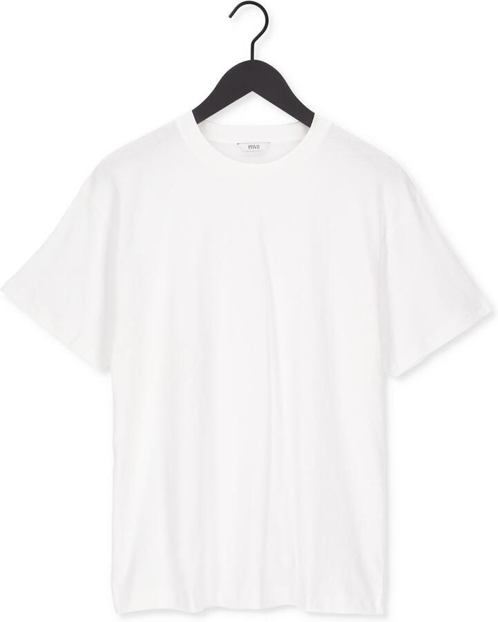 ENVII Dames Tops & T-shirts Enkulla Ss Tee Solid Wit