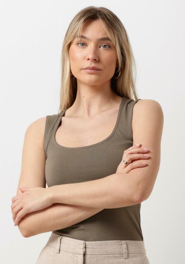 ENVII Dames Tops & T-shirts Enmarta Sl Os Tee Groen - Foto 4