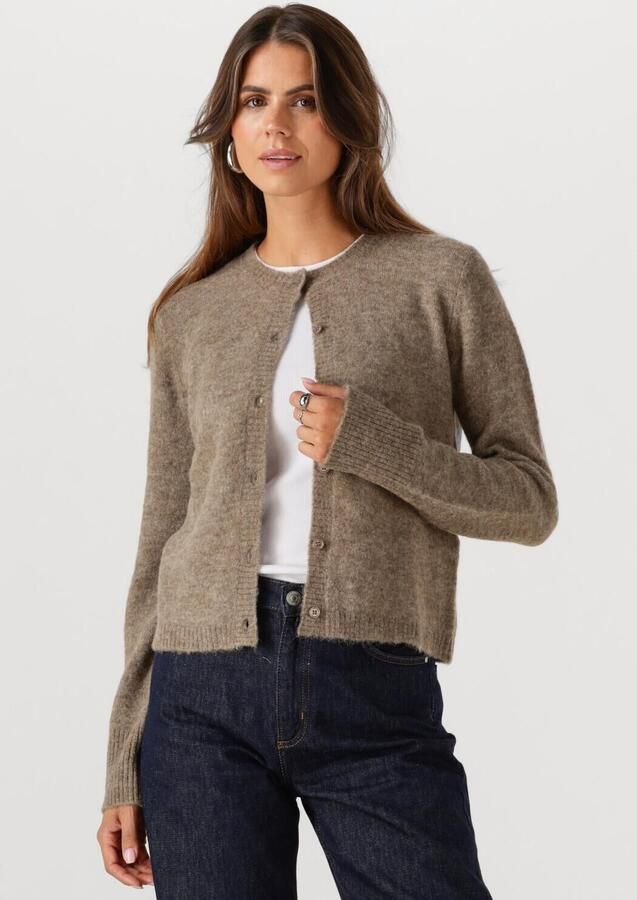ENVII Dames Truien & Vesten Enada Ls Cardigan 7216 Taupe - Foto 4