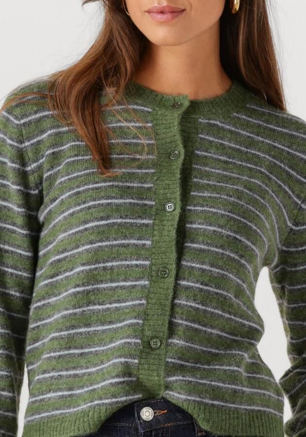 ENVII Dames Truien & Vesten Enada Ls Cardigan St 7216 Groen - Foto 2