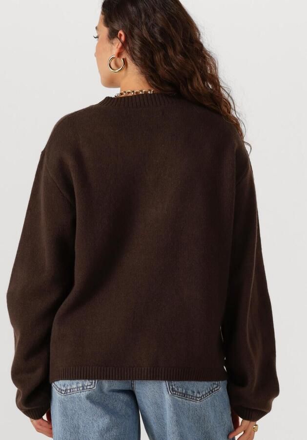 ENVII Dames Truien & Vesten Enelise Ls Cardigan 7230 Bruin - Foto 3