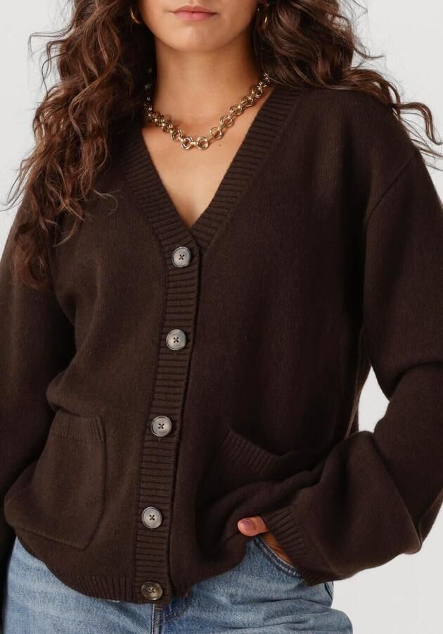 ENVII Dames Truien & Vesten Enelise Ls Cardigan 7230 Bruin - Foto 2