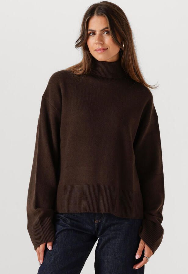 ENVII Dames Truien & Vesten Enelise Ls Knit 7230 Bruin - Foto 4