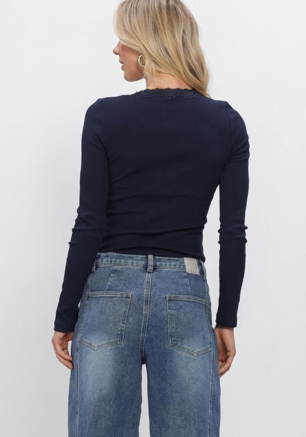 ENVII Dames Truien & Vesten Enpetit Ls Cardigan 7360 Donkerblauw - Foto 3