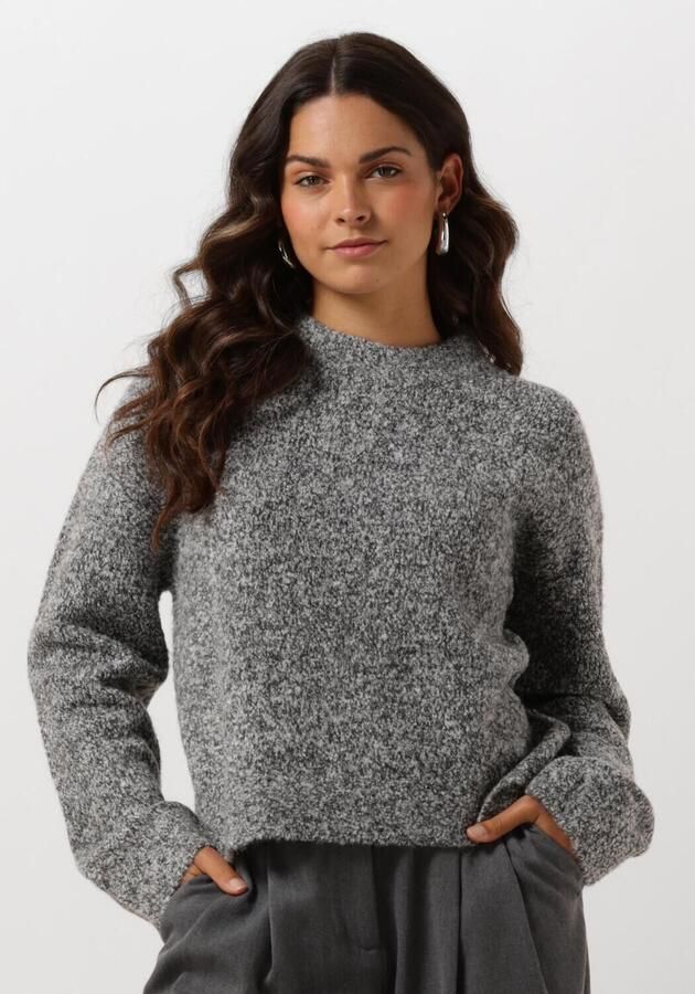 ENVII Dames Truien & Vesten Entamar Ls Knit 7165 Zwart - Foto 4