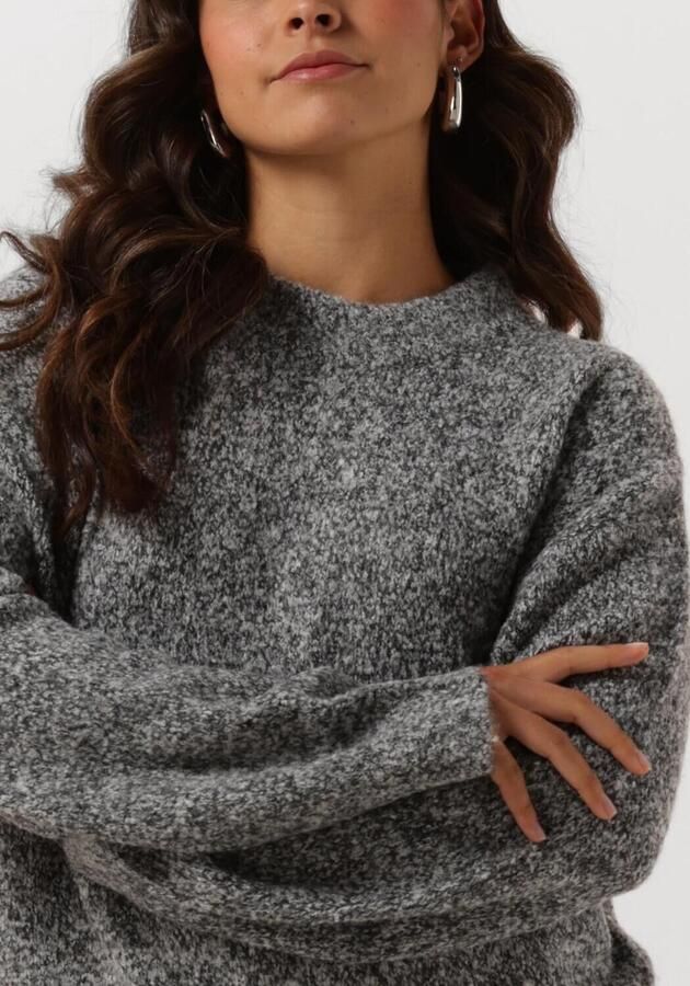 ENVII Dames Truien & Vesten Entamar Ls Knit 7165 Zwart - Foto 3