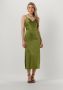 ENVII Dames Jurken Enkrystle Sl Midi Dress Groen - Thumbnail 1