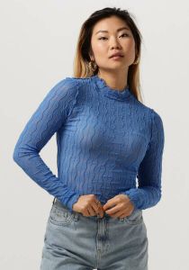 Envii Lichtblauwe Top Ensofie Ls T-n Tee 6958