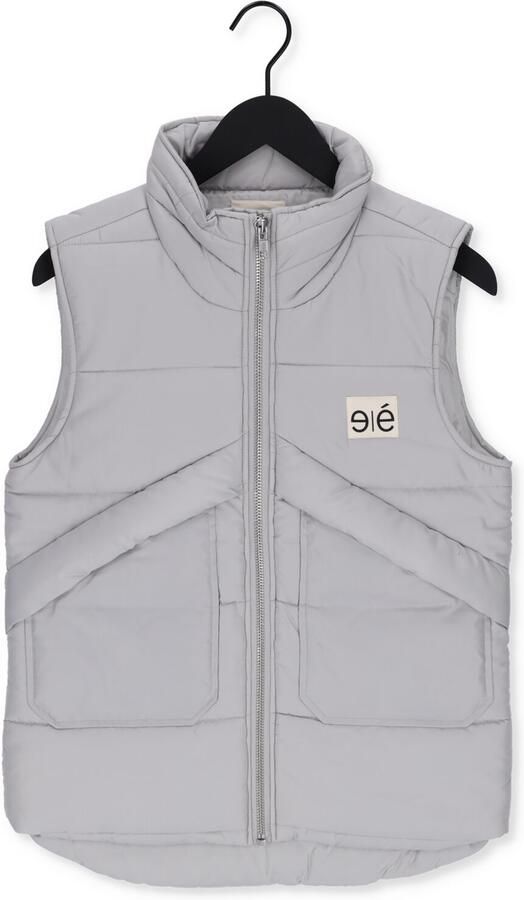 ESMÉ STUDIOS Esmé Studios Dames Jassen Aimie Quilt Vest Lichtgrijs - Foto 4