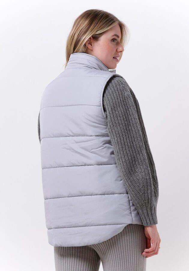 ESMÉ STUDIOS Esmé Studios Dames Jassen Aimie Quilt Vest Lichtgrijs