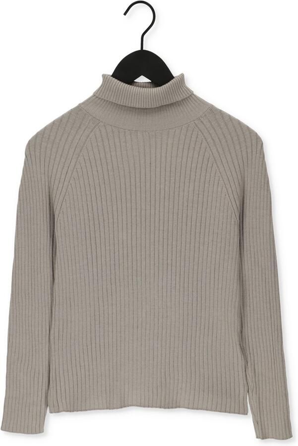 ESMÉ STUDIOS Esmé Studios Dames Truien & Vesten June Roll Neck Knit Lichtgrijs - Foto 3