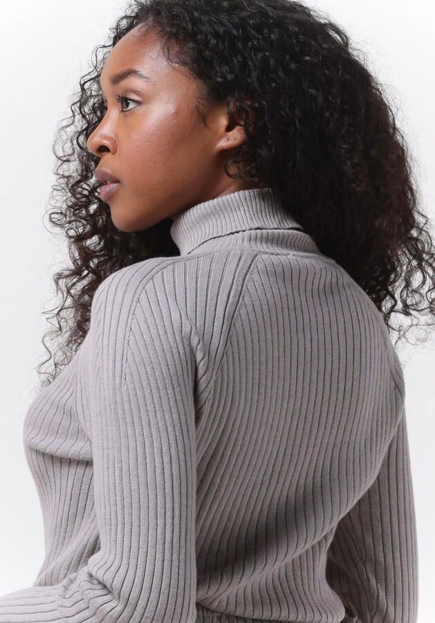 ESMÉ STUDIOS Esmé Studios Dames Truien & Vesten June Roll Neck Knit Lichtgrijs - Foto 2