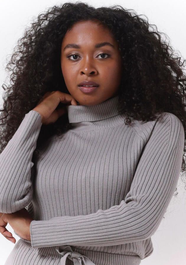 ESMÉ STUDIOS Esmé Studios Dames Truien & Vesten June Roll Neck Knit Lichtgrijs - Foto 1