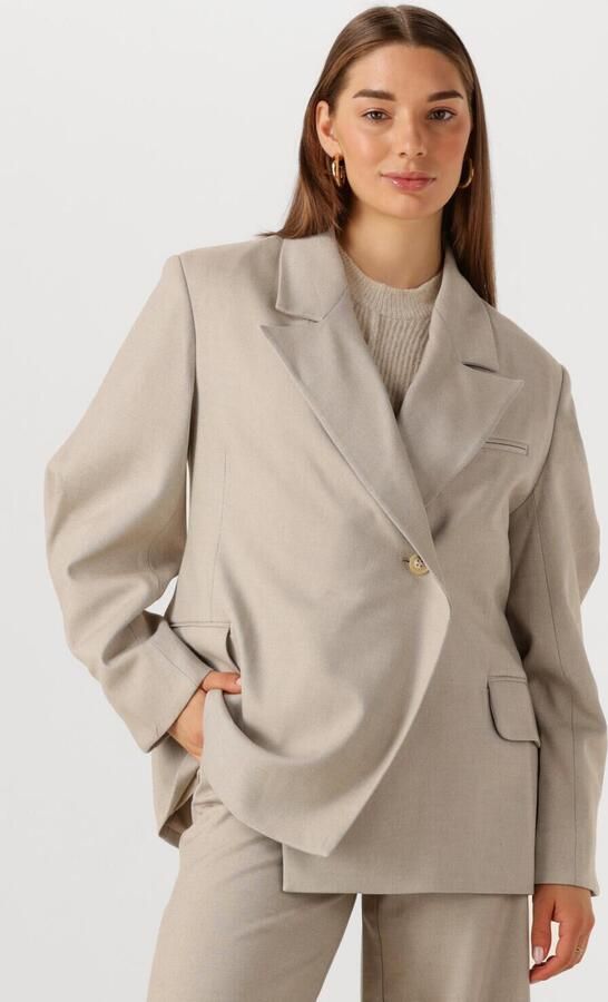 EST'SEVEN Dames Blazers Elle Blazer Beige - Foto 4