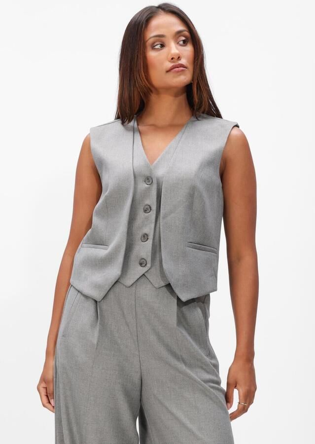 EST'SEVEN Dames Blazers Imane Singlet Grijs