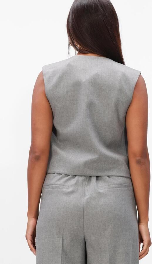 EST'SEVEN Dames Blazers Imane Singlet Grijs - Foto 4
