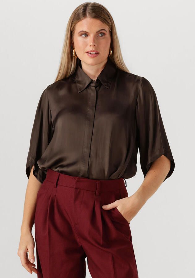EST'SEVEN Dames Blouses Alijah Blouse 25 Bruin - Foto 4