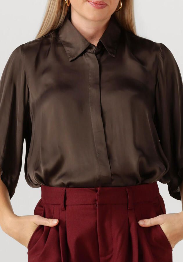 EST'SEVEN Dames Blouses Alijah Blouse 25 Bruin - Foto 3