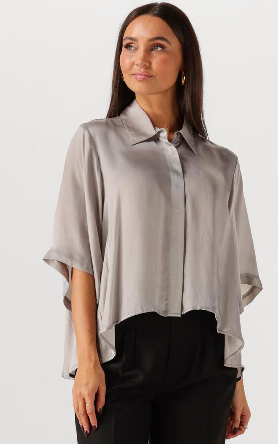 EST'SEVEN Dames Blouses Alijah Blouse 25 Lichtgrijs - Foto 4