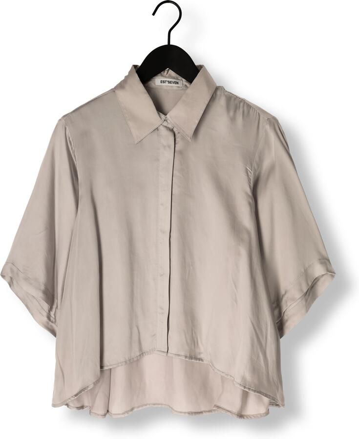 EST'SEVEN Dames Blouses Alijah Blouse 25 Lichtgrijs