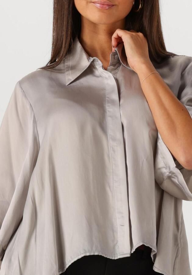 EST'SEVEN Dames Blouses Alijah Blouse 25 Lichtgrijs - Foto 3